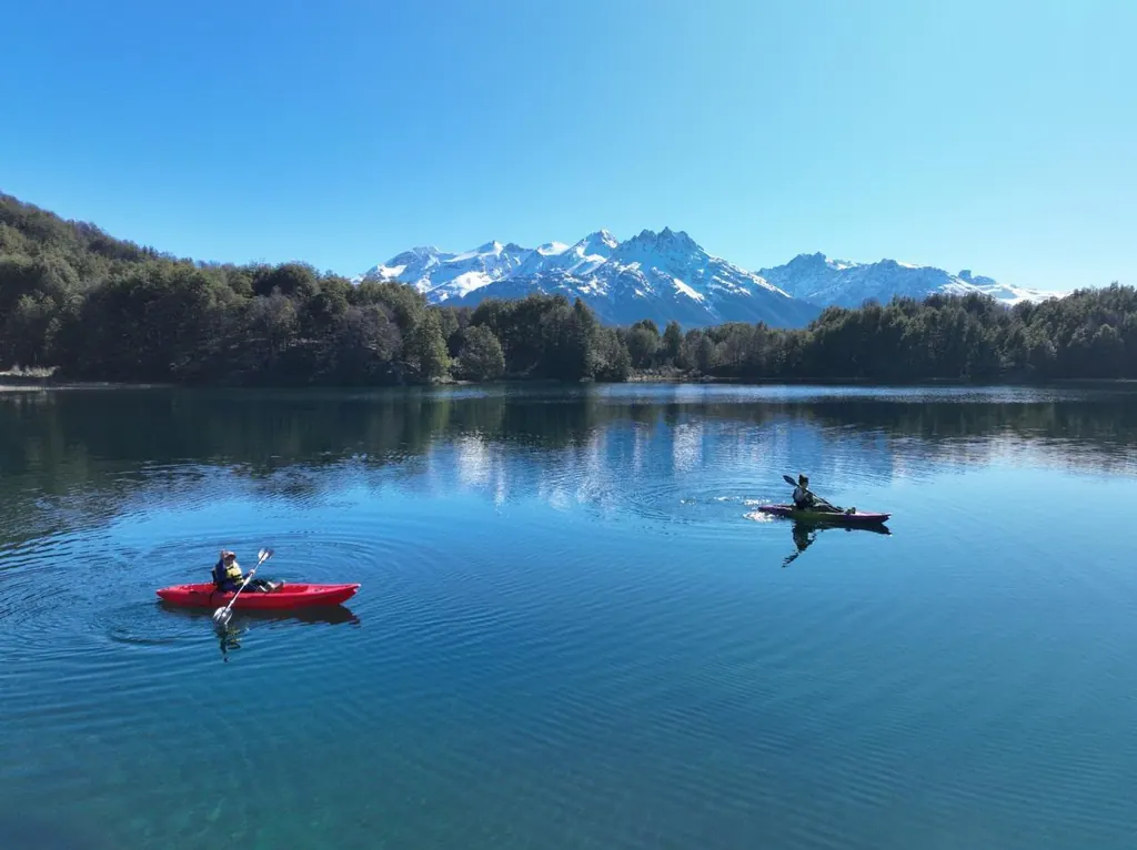 Vista panorámica a Laguna Verde desde la parcela de 1,5 hectáreas